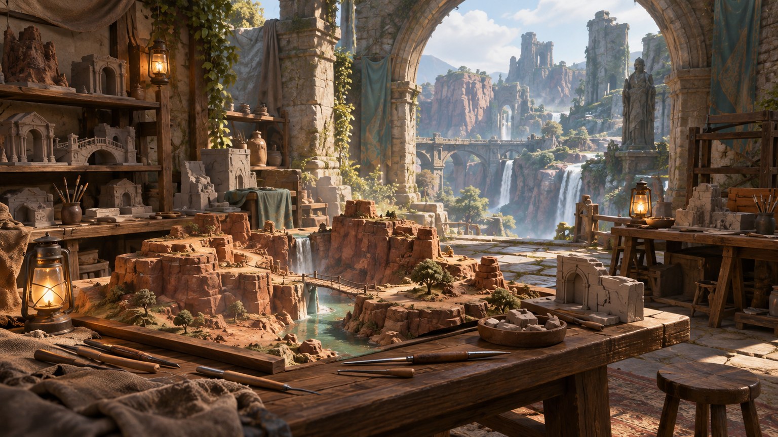 Editorial gaming desk hero image for Best Action/Adventure Game Designers You Should Know