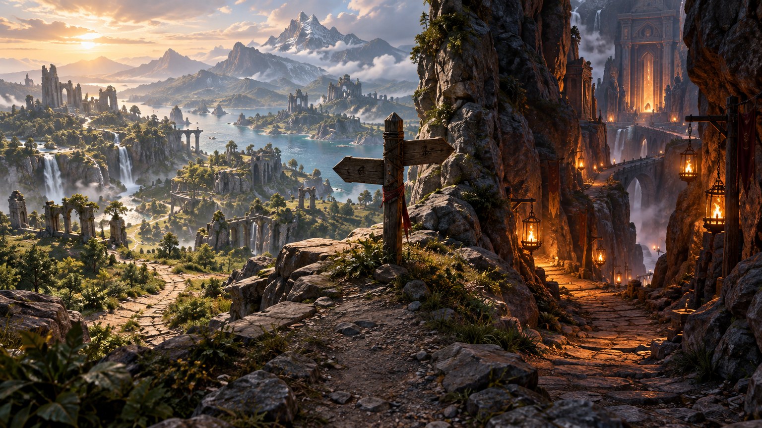 Editorial gaming desk hero image for Exploration vs. Narrative: Finding the Right Balance in Action/Adventure Games